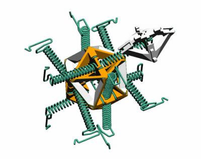 Icosahedron with Multi-Axial Springs