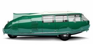 Dymaxion Car side view